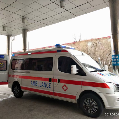 姜堰救护车出租服务案例2